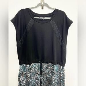 DKNY SPORTSWEAR black dress size XL